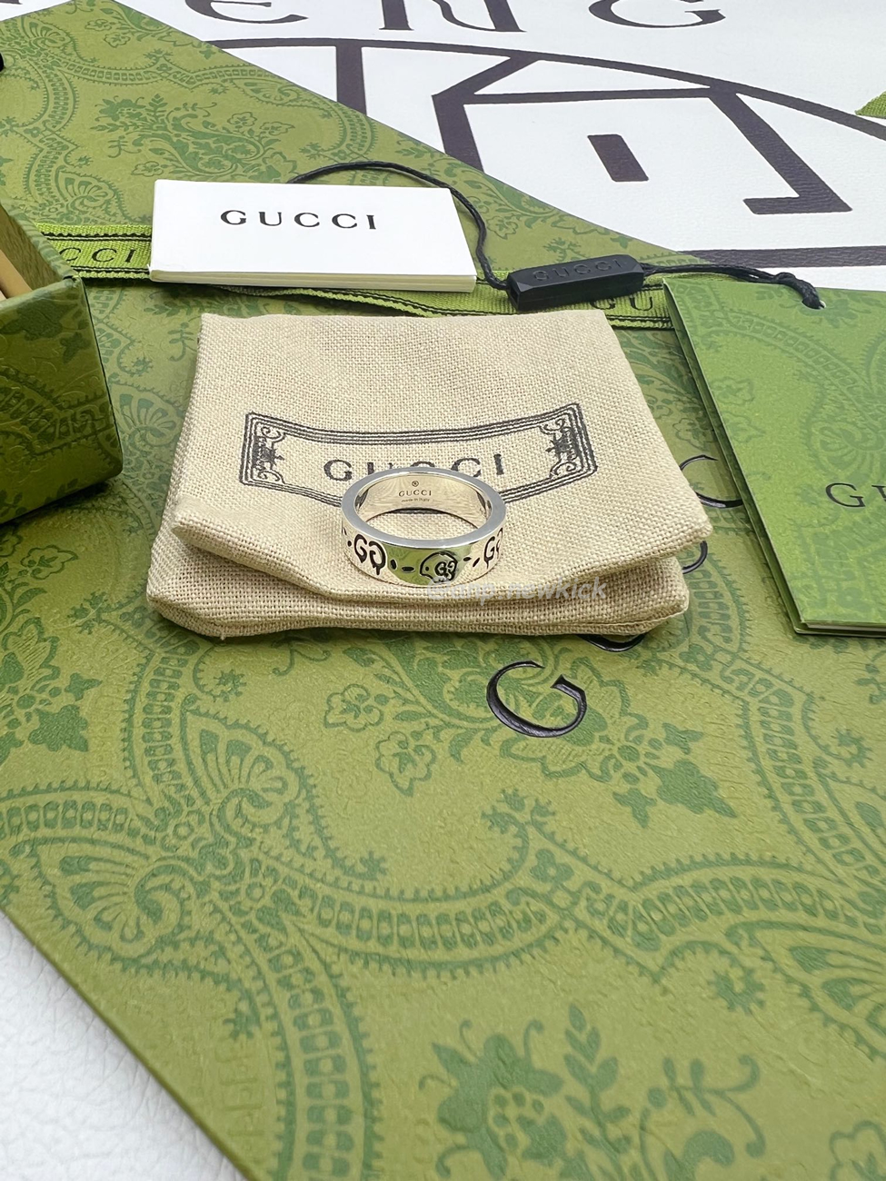 Gucci Ghost Ring In Silver (2) - www.newkick.vip